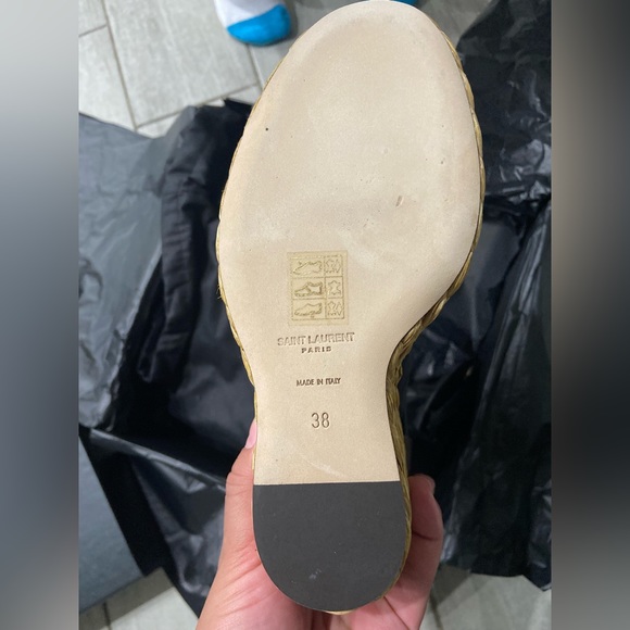 CASSANDRA WEDGE ESPADRILLES IN SMOOTH LEATHER - Picture 9 of 12